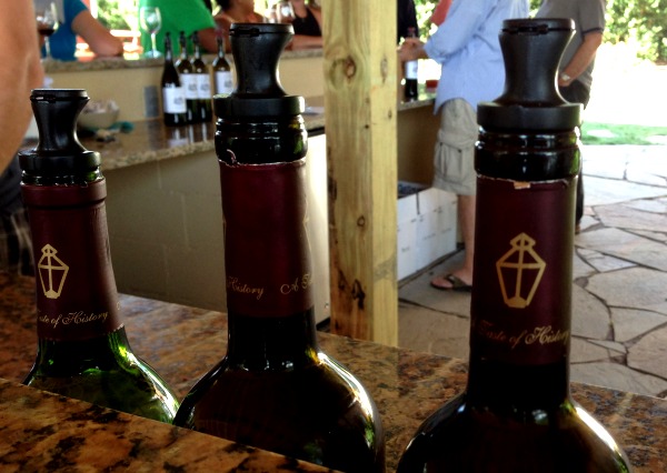wine tasting at winery at lagrange