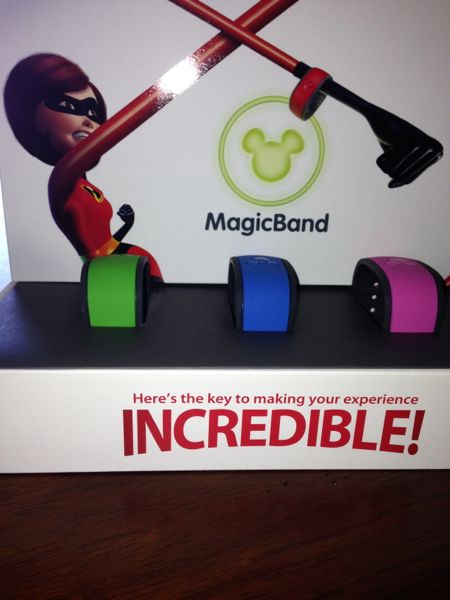 Magic Bands Incredibles box