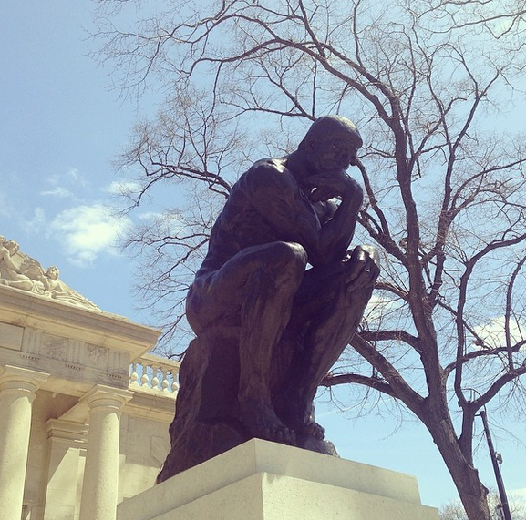 Rodin Museum Philadelphia with kids in two by This Girl Travels